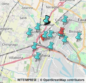 Mappa Via Decorati Al Valore Civile, 30171 Venezia VE, Italia (1.4775)