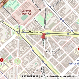 Mappa Via Ezio Biondi, 6, 20154 Milano, Milano (Lombardia)
