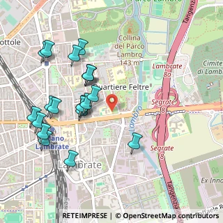 Mappa Via Rombon, 20134 Milano MI, Italia (0.5365)