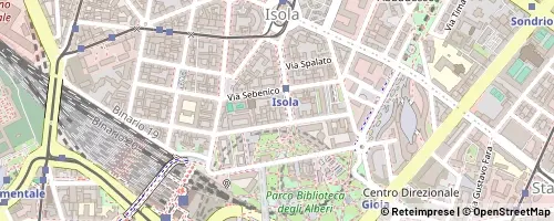 Mappa Milano