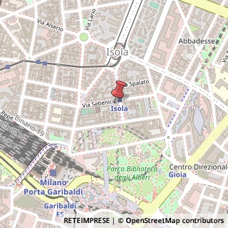 Mappa Via Volturno, 35, 20124 Milano, Milano (Lombardia)
