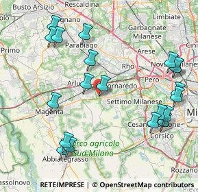 Mappa Via S. Massimo, 20018 Sedriano MI, Italia (9.54)