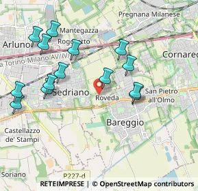 Mappa Via S. Massimo, 20018 Sedriano MI, Italia (2.07214)