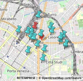 Mappa Via Bambaia, 20131 Milano MI, Italia (0.737)