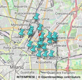Mappa Via Bambaia, 20131 Milano MI, Italia (1.219)