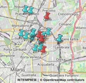 Mappa Via Bambaia, 20131 Milano MI, Italia (1.27889)