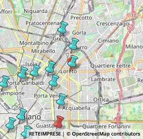 Mappa Via Bambaia, 20131 Milano MI, Italia (2.62769)
