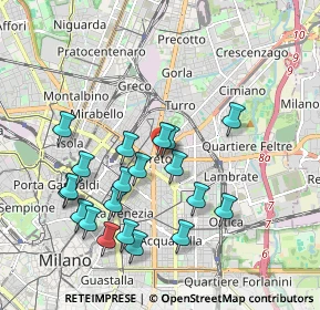 Mappa Via Bambaia, 20131 Milano MI, Italia (1.921)
