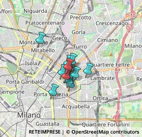 Mappa Via Bambaia, 20131 Milano MI, Italia (0.93)