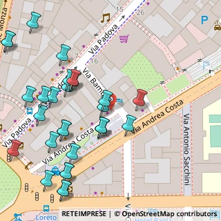 Mappa Via Bambaia, 20131 Milano MI, Italia (0.07586)
