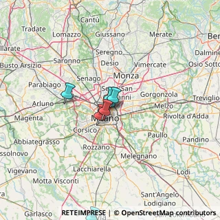 Mappa Via P.L. da Palestrina 22 ang. Venini, 20124 Milano MI, Italia (25.02091)