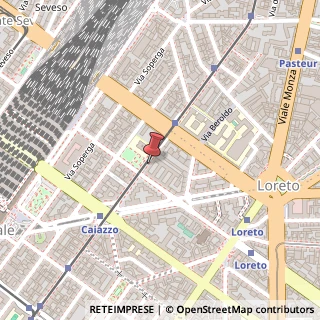 Mappa Via Giulio e Corrado Venini, 12, 20124 Milano, Milano (Lombardia)