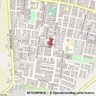 Mappa Via Firenze, 33, 30035 Mirano, Venezia (Veneto)