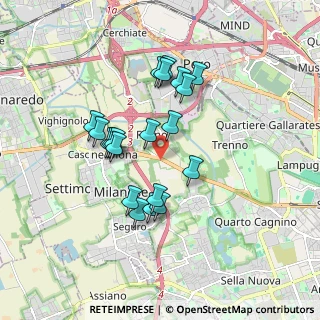 Mappa Strada Provinciale ex Strada Statale, 20153 Milano MI, Italia (1.5545)