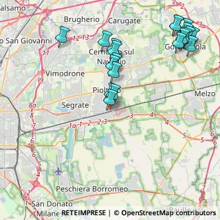 Mappa Rivenditore Autorizzato TIM, 20096 Pioltello MI, Italia (5.055)