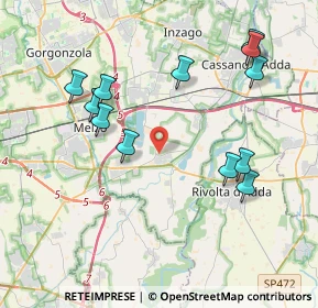 Mappa 20060 Truccazzano MI, Italia (4.18917)