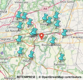 Mappa 20060 Truccazzano MI, Italia (7.75875)