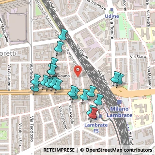 Mappa Via Monte Nevoso, 20131 Milano MI, Italia (0.236)