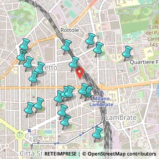 Mappa Via Monte Nevoso, 20131 Milano MI, Italia (0.561)