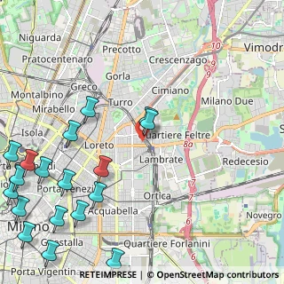 Mappa Via Monte Nevoso, 20131 Milano MI, Italia (3.17333)
