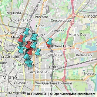 Mappa Via Monte Nevoso, 20131 Milano MI, Italia (2.029)