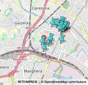 Mappa Via Monte Rosso, 30171 Venezia VE, Italia (0.7785)