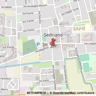 Mappa Via Giuseppe Garibaldi, 2d/4, 20018 Sedriano, Milano (Lombardia)