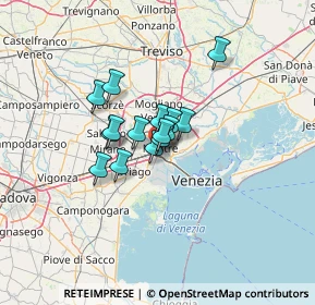 Mappa Via Felice Cavallotti, 30171 Venezia VE, Italia (7.42533)