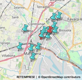 Mappa Via Felice Cavallotti, 30171 Venezia VE, Italia (1.33857)
