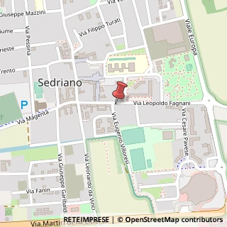 Mappa Via Fagnani, 56, 20018 Sedriano, Milano (Lombardia)