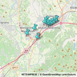 Mappa Via Alessandro Volta, 36040 Brendola VI, Italia (3.34)
