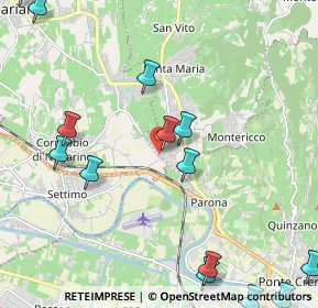 Mappa Via Bologna, 37024 Arbizzano-Santa Maria VR, Italia (2.88714)
