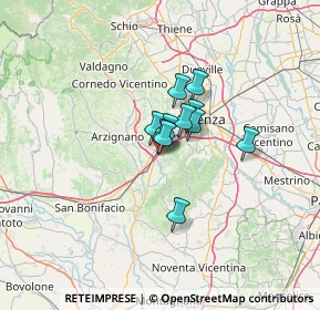 Mappa Via Antonio Meucci, 36040 Brendola VI, Italia (6.64636)