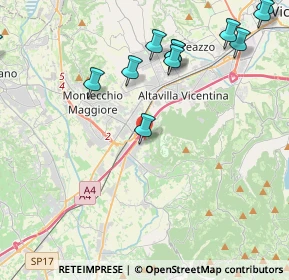 Mappa Via Antonio Meucci, 36040 Brendola VI, Italia (5.195)