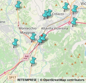 Mappa Via Antonio Meucci, 36040 Brendola VI, Italia (4.45727)