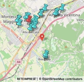 Mappa Via Antonio Meucci, 36040 Brendola VI, Italia (2.0905)