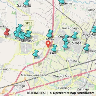 Mappa Via Taglio, 30038 Mirano VE, Italia (2.532)