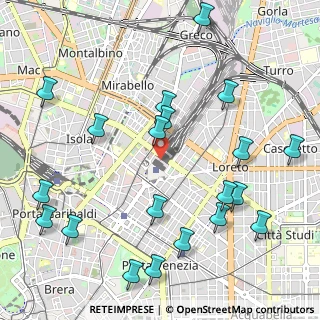 Mappa Stazione Di Milano Centrale, 20125 Milano MI, Italia (1.2775)