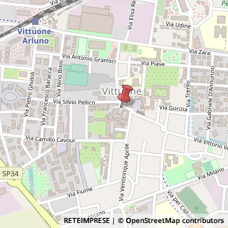 Mappa Via Eugenio Villoresi, 7, 20009 Magenta, Milano (Lombardia)