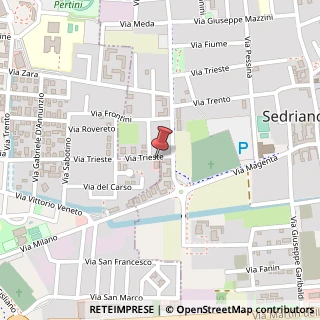 Mappa Via tagliamento 8, 20018 Sedriano, Milano (Lombardia)