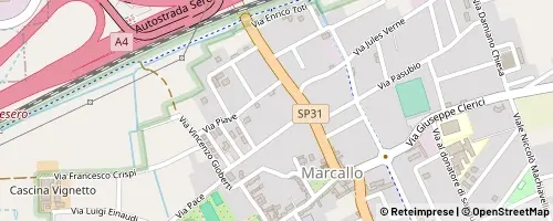 Mappa Marcallo con Casone