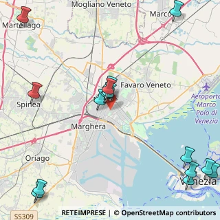 Mappa Via Altobello, 30172 Venezia VE, Italia (5.98)