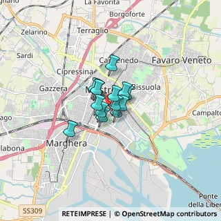 Mappa Via Altobello, 30172 Venezia VE, Italia (0.72786)