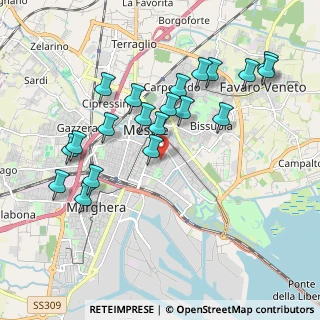 Mappa Via Altobello, 30172 Venezia VE, Italia (1.951)