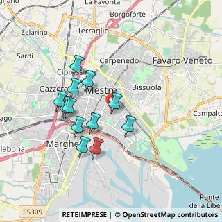 Mappa Via Altobello, 30172 Venezia VE, Italia (1.5875)