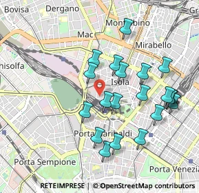 Mappa Via Pastrengo, 20159 Milano MI, Italia (0.9265)