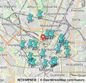 Mappa Via Pastrengo, 20159 Milano MI, Italia (1.9015)