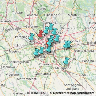Mappa Via Pastrengo, 20159 Milano MI, Italia (8.82563)