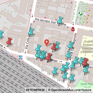 Mappa Via Pastrengo, 20159 Milano MI, Italia (0.07037)