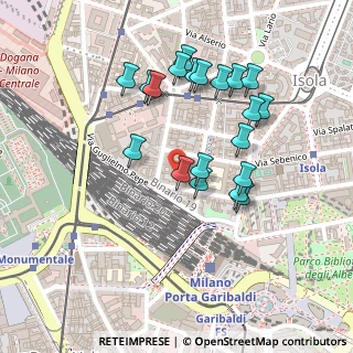 Mappa Via Pastrengo, 20159 Milano MI, Italia (0.221)